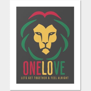 Lion - Legend - One Love - Reggae Music Lover Posters and Art